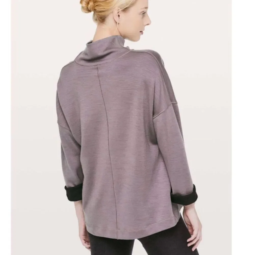 Lululemon Principal Dancer Funnel Neck Sweater Lunar Rock 4